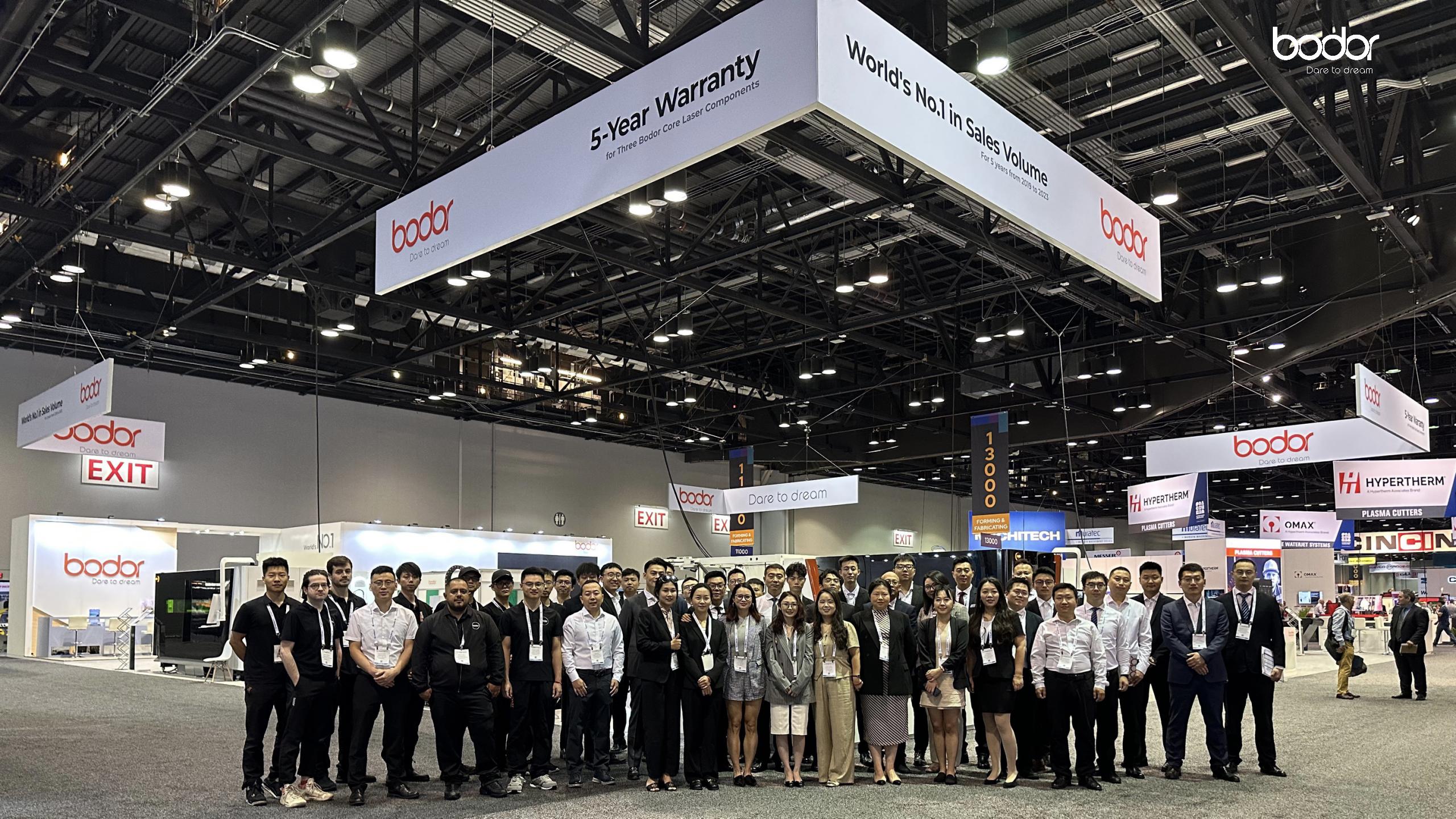 邦德激光进击美国FABTECH 2024“中国展王”尽释智造锋芒(图5)
